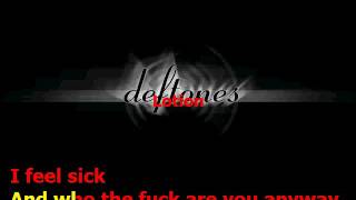 Deftones Lotion Karaokê [upl. by Merrick]