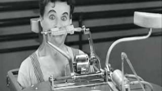 modern Times  Charlie Chaplin Eating Machinewmv [upl. by Evets794]