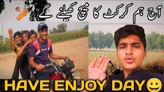 Aj ham cricket ka Match Khal NY gy 😀HASANvloger310vlog [upl. by Allred]