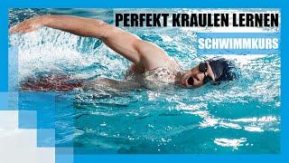 Schwimmkurs Perfekt Kraulen lernen  FIT FOR FUN [upl. by Antoine188]