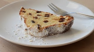 Quarkstollen Backen Rezept  Simple German Christmas Stollen with Quark  ENG SUBS [upl. by Eilyw]