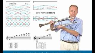 ClarinetFlute hybrids Flarinet Clute standing waves and harmonics [upl. by Ormand24]