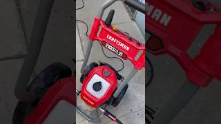 My new craftsman 2100 psi electric pressure washer [upl. by Tniassuot]