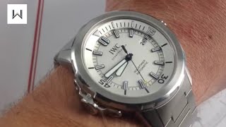 IWC Aquatimer Automatic IW329004 Luxury Watch Review [upl. by Telracs]