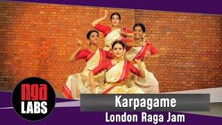 Karpagame  Bharatanatyam Dance  London Raga Jam [upl. by Retsbew]