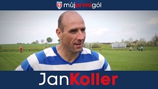 Jan Koller Fotbal je moje celoživotní droga mujprvnigol [upl. by Biddie]