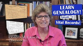 Vital Records Where to Find Birth Marriage Death and Divorce Records for Genealogy [upl. by Einned99]