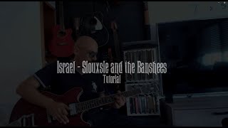 Israel  Siouxsie and the Banshees Tutorial [upl. by Secrest72]