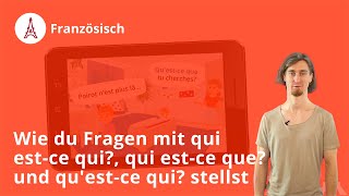 Qui Que Quest Fragen bilden – Französisch  Duden Learnattack [upl. by Neeneg]