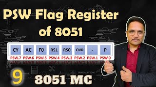 Flag Register of 8051 Microcontroller Explained Status Register and PSW Register  8051 [upl. by Adner635]