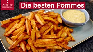 DIE besten POMMES selber machen Knuspriger geht es nicht…  La Cocina [upl. by Gregory591]