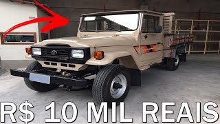 CAMINHONETE TOYOTA BANDEIRANTE BARATA A VENDA A PARTIR DE 10 MIL REAIS [upl. by Anitnahs]