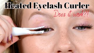 Heated Eyelash Curler vs Traditional Eyelash Curler  Milabu [upl. by Lexa]