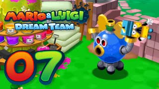 PL Mario amp Luigi Dream Team  part 7 Perfekcyjnie sprawny robot ogrodowy [upl. by Jakie]