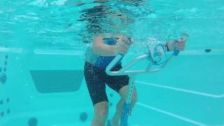 Complete a lowimpact Triathlon with Endless Pools Fitness Systems Aqua Bike [upl. by Ahseyi817]