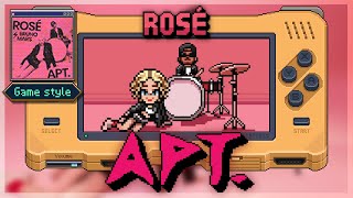 ROSÉ amp Bruno Mars APT  8 Bit Style [upl. by Danny]