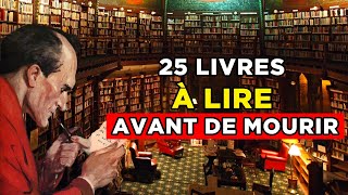 25 livres aÌ€ lire avant de MOURIR [upl. by Ran]