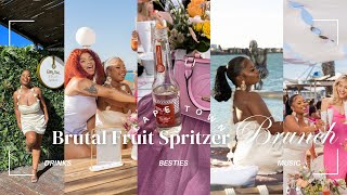 VLOG Spend The Day With Me At The Brutal Fruit Spritzer Brunch in Cape Town celebratethemoment [upl. by Oneladgam43]