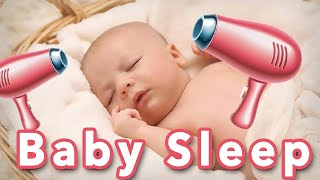 120min  Baby Fön Geräusch zum einschlafen  Haarfön für Babys  Hair Dryer Sleep Sounds [upl. by Bell]