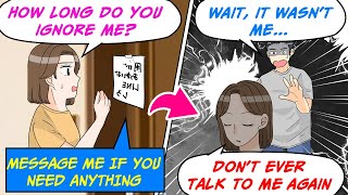 Manga Dub After my husband ignored me for 9 months I gave him divorce papers and moved out [upl. by Ontine]