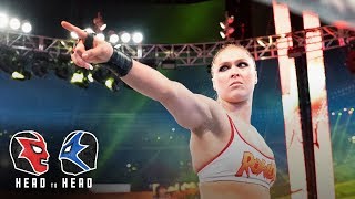 Should Ronda Rousey return to WWE WWE Head to Head [upl. by Dawaj470]