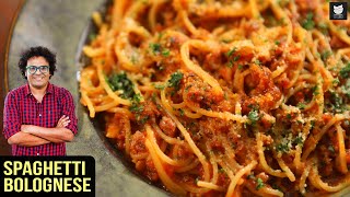 Spaghetti Bolognese  Pasta Bolognese  Italian Special  Spaghetti Recipe By Chef Varun Inamdar [upl. by Susie]