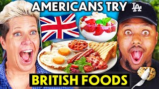 Americans Try Iconic British Food For The First Time [upl. by Anagrom226]