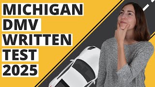 Michigan DMV Written Test 2025 60 Questions with Explained Answers [upl. by Etnad]