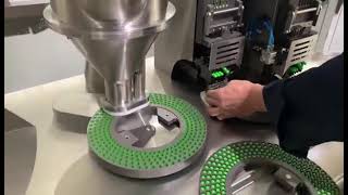 how to fill powder in empty capsule Semiautomatic capsule filling machine [upl. by Nahtam]