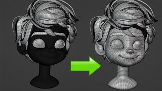 Easy retopology in one click Quad remesher [upl. by Mika811]