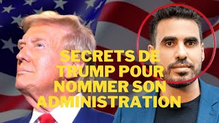 Idriss Aberkane 《 Les secrets de Trump pour nommer sa prochaine Administration 》 [upl. by Nage419]