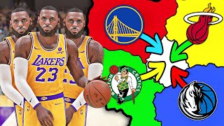 NBA Imperialism Every team is 1 PLAYER [upl. by Angy]