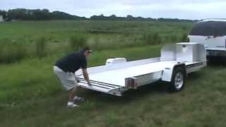 Aluma UT12 ATV Trailer Ramp [upl. by Htabazile]