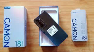 Tecno Camon 18 Premier  Vidéo de déballage  Unboxing [upl. by Atsirc79]