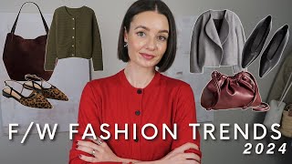 THE BIGGEST FASHION TRENDS FOR FALLWINTER 2024 AND YOU MIGHT ALREADY OWN SOME OF THEM [upl. by Alahcim]