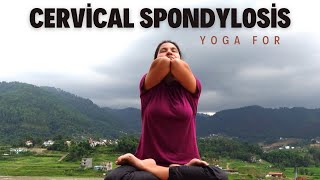 Yoga for Cervical Spondylosis cervicalpain [upl. by Shifra]