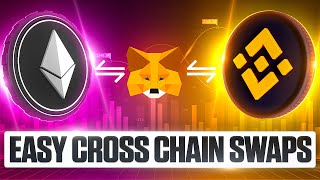 How to Bridge BNB to ETH  Cross Chain Swaps with Meta Mask Wallet [upl. by Onaicul]