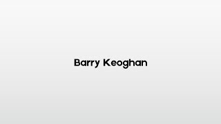 Barry Keoghan How to pronounce [upl. by Goulden101]