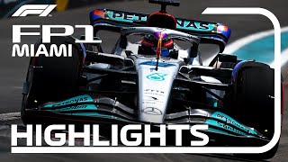 FP1 Highlights  2022 Miami Grand Prix [upl. by Arahat709]