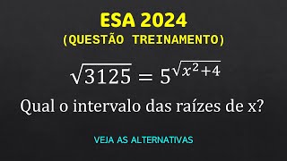 ESA 2024  QUESTÃO PARA TREINAMENTO [upl. by Guido15]