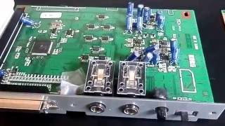 Korg Triton EXBSMPL sampling upgrade kit installation [upl. by Hahnert]