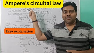 Amperes circuital law I Easy explanation I Verma Sir [upl. by Dame557]