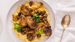 Quick amp Easy Moroccan Chicken Tagine Recipe [upl. by Oglesby]