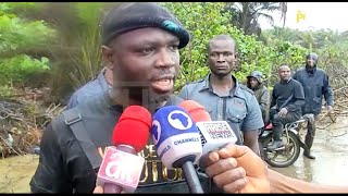 CDS Mele Kyari Visit Illegal Oil Pipeline In Delta [upl. by Sarson701]