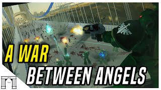 Vraks Remastered A War Between Angels Heretic Astartes Spotted Animated Warhammer 40k Lore [upl. by Aniroc]