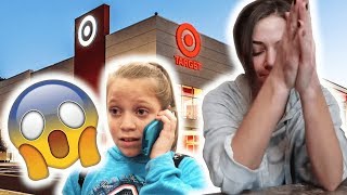 I FORGOT MY 10 YEAR OLD SISTER AT TARGET sorry mom [upl. by Myk]