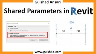 What is Shared Parameters In Revit  Revit Tutorials In Hindi [upl. by Ennairod671]