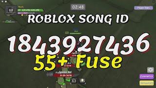 55 Fuse Roblox Song IDsCodes [upl. by Devin]