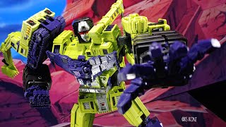 Toyworld Constructor  G1 Masterpiece Transformers Constructicons amp Devastator POSING Showcase [upl. by Harriet369]