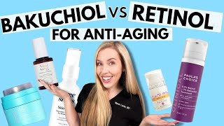 Which Is Best For Antiaging Bakuchiol or Retinol  The Budget Derm Explains [upl. by Ruff]